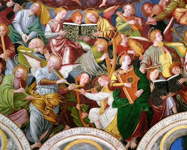 Gaudenzio Ferrari (1471- 1546) - Gli angeli musicanti